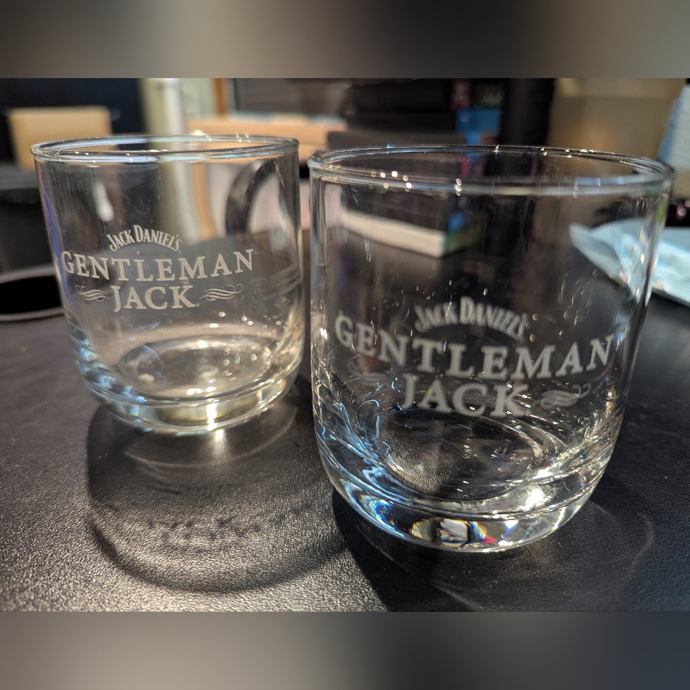 Jack Daniel's Gentleman Jack Glasses Set Of 2
